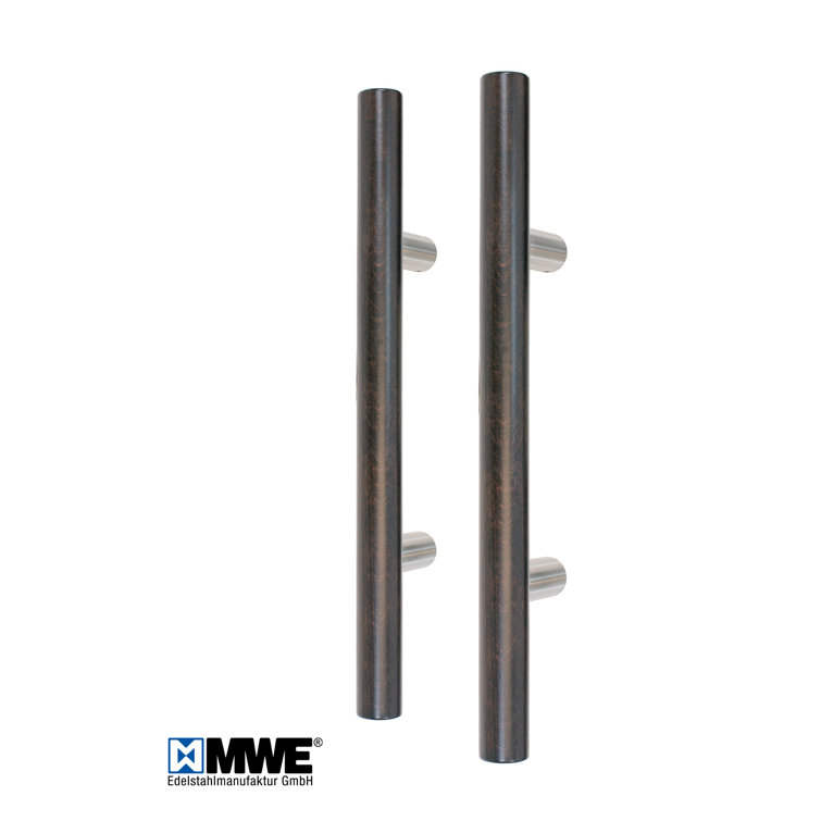 MWE Luna Double Dummy Door Handle Wayfair.ie